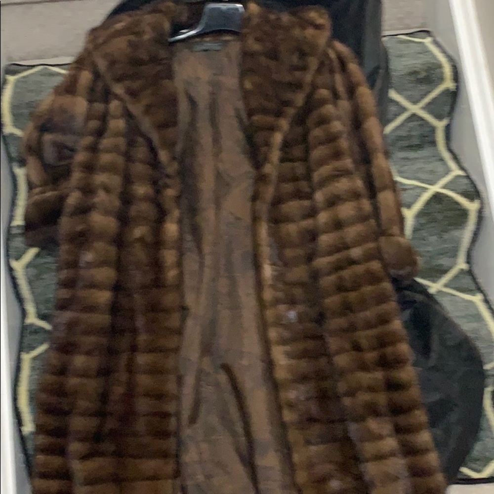 Jack/Paul Waltzer,inc floor length mink coat